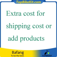 Extra cost for shipping cost or add products