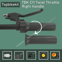 A Pair of Ebike Twsit Grip ThrottleTBK-C11 with SM/2.8/Julet/Higo Plug