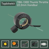 Ebike 130D Thumb Throttle with SM/2.8/Julet/Bafang Plug