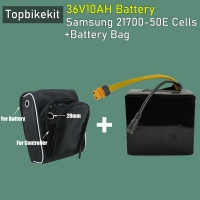 36V10AH Samsung INR21700-50E Li-ion Battery Pack+Bag Folding Bike