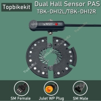 Ebike TBK-DH12L/R Dual Hall PAS Sensor 12 Magnets Signals Easy Installation